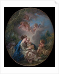 Virgin and Child with the Young Saint John the Baptist and Angels, 1765 by Francois Boucher