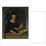 A Woman Seated at a Window, early 1660s by Gabriel Metsu