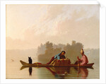 Fur Traders Descending the Missouri, 1845 by George Caleb Bingham
