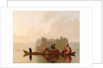Fur Traders Descending the Missouri, 1845 by George Caleb Bingham