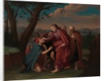 Christ Healing the Blindman, ca. 1725-30 by Gerardus Duyckinck