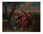 Christ Healing the Blindman, ca. 1725-30 by Gerardus Duyckinck