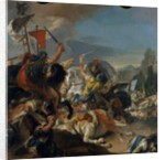 The Battle of Vercellae, 1725-29 by Giovanni Battista Tiepolo