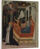 Saint Catherine of Siena Beseeching Christ to Resuscitate Her Mother, ca. 1447-65 by Giovanni di Paolo