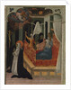 Saint Catherine of Siena Beseeching Christ to Resuscitate Her Mother, ca. 1447-65 by Giovanni di Paolo