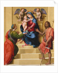 Madonna and Child Enthroned with Saints Mary Magdalen and John the Baptist, ca. 1523 by Giuliano Bugiardini