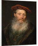 Bearded Man with a Velvet Cap, 1645 by Govaert Flinck