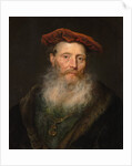 Bearded Man with a Velvet Cap, 1645 by Govaert Flinck