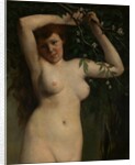 Nude with Flowering Branch, 1863 by Gustave Courbet