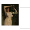 Nude with Flowering Branch, 1863 by Gustave Courbet