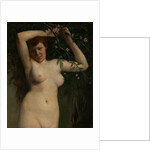 Nude with Flowering Branch, 1863 by Gustave Courbet