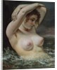 The Woman in the Waves, 1868 by Gustave Courbet