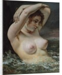 The Woman in the Waves, 1868 by Gustave Courbet