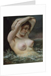 The Woman in the Waves, 1868 by Gustave Courbet