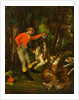 After the Hunt, ca. 1859 by Gustave Courbet
