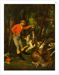 After the Hunt, ca. 1859 by Gustave Courbet