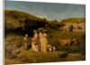 Young Ladies of the Village, 1851-52 by Gustave Courbet