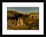 Young Ladies of the Village, 1851-52 by Gustave Courbet