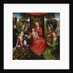 Virgin and Child with Saints Catherine of Alexandria and Barbara, early 1480s by Hans Memling