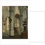 Interior of the Oude Kerk, Delft, 1660 by Hendrik Cornelisz. van Vliet