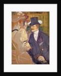 The Englishman at the Moulin Rouge, 1892 by Henri de Toulouse-Lautrec