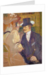 The Englishman at the Moulin Rouge, 1892 by Henri de Toulouse-Lautrec