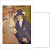 The Englishman at the Moulin Rouge, 1892 by Henri de Toulouse-Lautrec