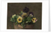 Potted Pansies, 1883 by Henri Fantin-Latour