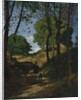 Fir Trees in Les Trembleaux, near Marlotte, 1854 by Henri-Joseph Harpignies