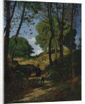 Fir Trees in Les Trembleaux, near Marlotte, 1854 by Henri-Joseph Harpignies