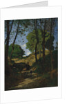 Fir Trees in Les Trembleaux, near Marlotte, 1854 by Henri-Joseph Harpignies