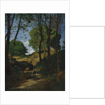 Fir Trees in Les Trembleaux, near Marlotte, 1854 by Henri-Joseph Harpignies