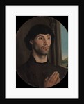 Portrait of a Man, ca. 1475 by Hugo van der Goes