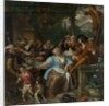 Merry Company on a Terrace, ca. 1670 by Jan Steen