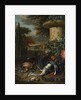 Gamepiece with a Dead Heron, 1695 by Jan Weenix