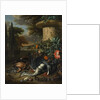 Gamepiece with a Dead Heron, 1695 by Jan Weenix