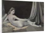 Odalisque in Grisaille, ca. 1824-34 by Jean-Auguste-Dominique Ingres