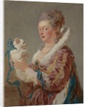 A Woman with a Dog, ca. 1769 by Jean-Honore Fragonard