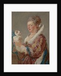 A Woman with a Dog, ca. 1769 by Jean-Honore Fragonard
