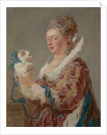 A Woman with a Dog, ca. 1769 by Jean-Honore Fragonard