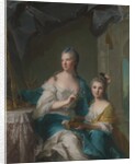 Madame Marsollier and Her Daughter, 1749 by Jean-Marc Nattier
