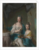 Madame Marsollier and Her Daughter, 1749 by Jean-Marc Nattier