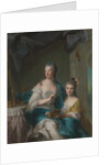 Madame Marsollier and Her Daughter, 1749 by Jean-Marc Nattier