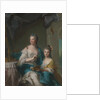 Madame Marsollier and Her Daughter, 1749 by Jean-Marc Nattier