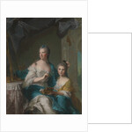 Madame Marsollier and Her Daughter, 1749 by Jean-Marc Nattier