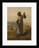 Woman with a Rake, probably 1856-57 by Jean Francois Millet