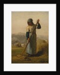 Woman with a Rake, probably 1856-57 by Jean Francois Millet