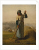 Woman with a Rake, probably 1856-57 by Jean Francois Millet