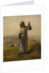 Woman with a Rake, probably 1856-57 by Jean Francois Millet
