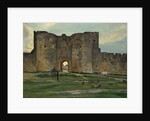 Porte de la Reine at Aigues-Mortes, 1867 by Frédéric Bazille